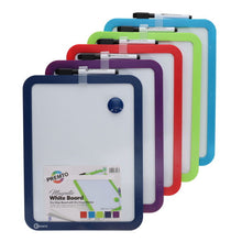 Premto Magnetic Dry Wipe Whiteboard With Dry Wipe Marker 5 Asst