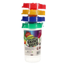 World of Colour Pkt4 250ml NonSpill Paint Pots