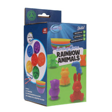 Clever Kidz Sorting Game--Rainbow Animals