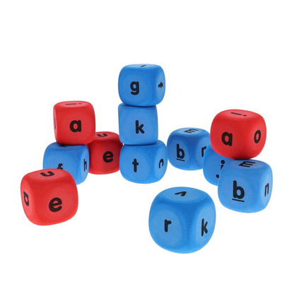 Clever Kidz Pkt 12 Play And Learn Alphabet Dice