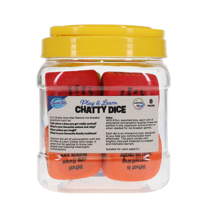 Clever Kidz Pkt8 Play And Learn Chatty Dice