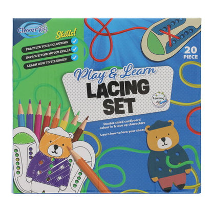 Clever Kidz  Play & Learn Lacing Set