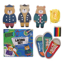 Clever Kidz  Play & Learn Lacing Set