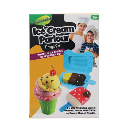 World of Colour  4x20g The Ice Cream Parlour Dough Set