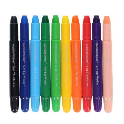 World of Colour Pky 10 Twisties Chunk Crayons