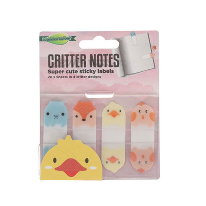 World of Colour Pkt20 Critter Notes  3 Asst