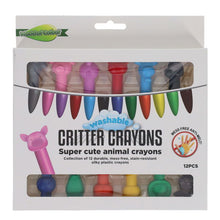 World of Colour Pkt12 Washable Critter Crayons