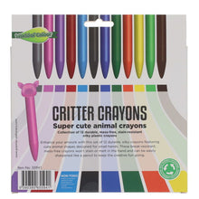 World of Colour Pkt12 Washable Critter Crayons