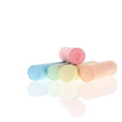 World of Colour Bucket 15 Jumbo Sidewalk Chalk  Coloured