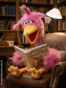 Living Puppets 72 Cm Bird lady Baroness Schnäppchen von Schmuggel