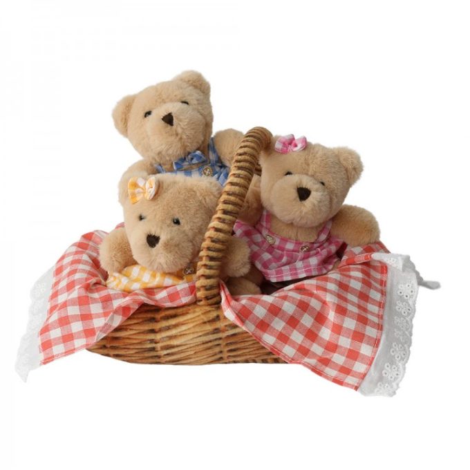 The Puppet Company Wilberry Picnic Bears