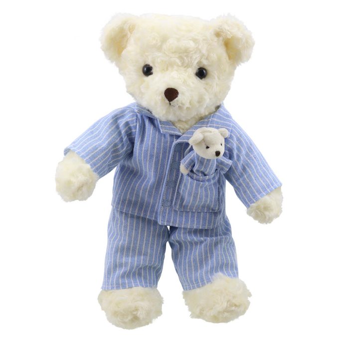 The Puppet Company Wilberry Dressed Animals Bedtime Bear (Pyjamas)