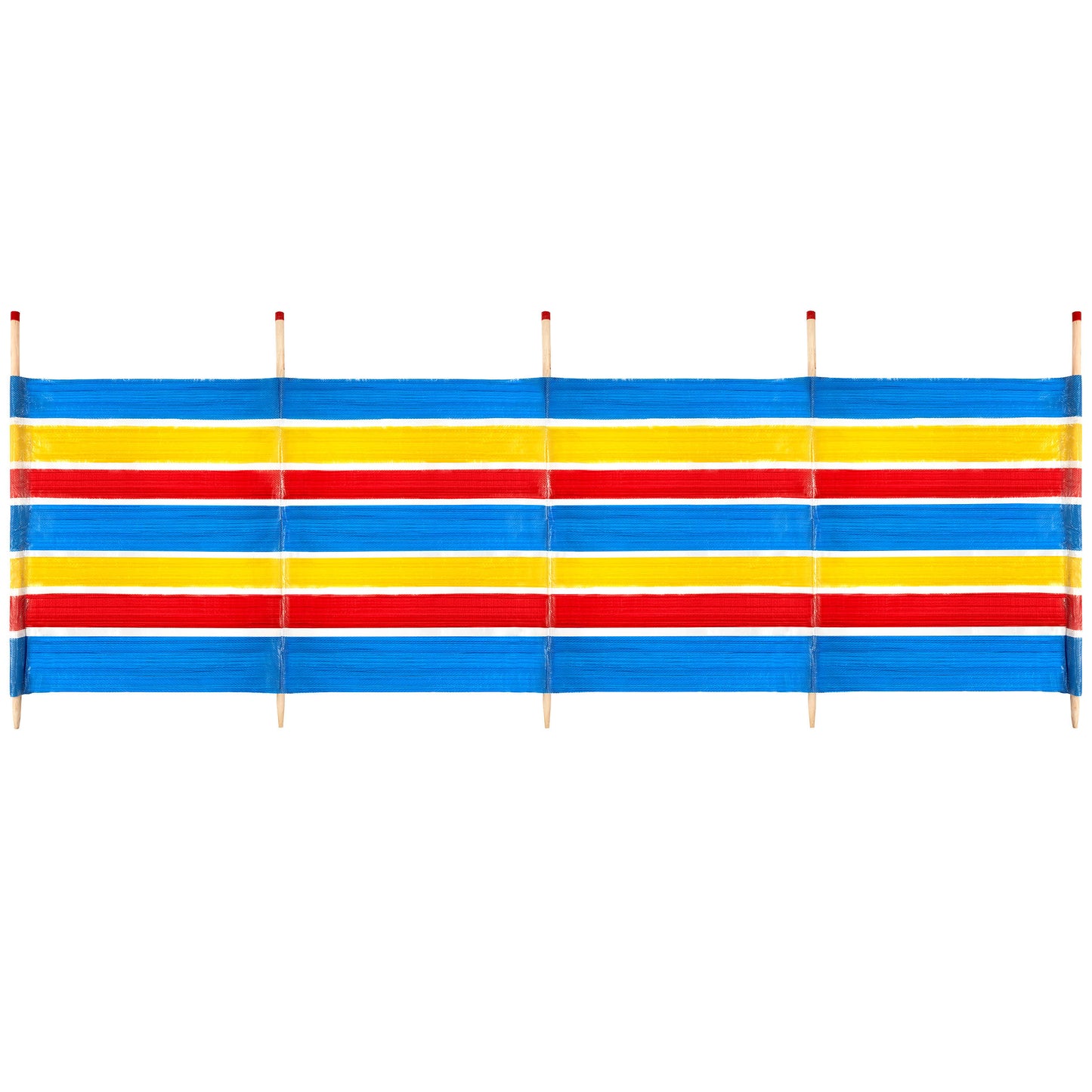Windbreak Traditional Stripe - 5 Pole - In-store collection only