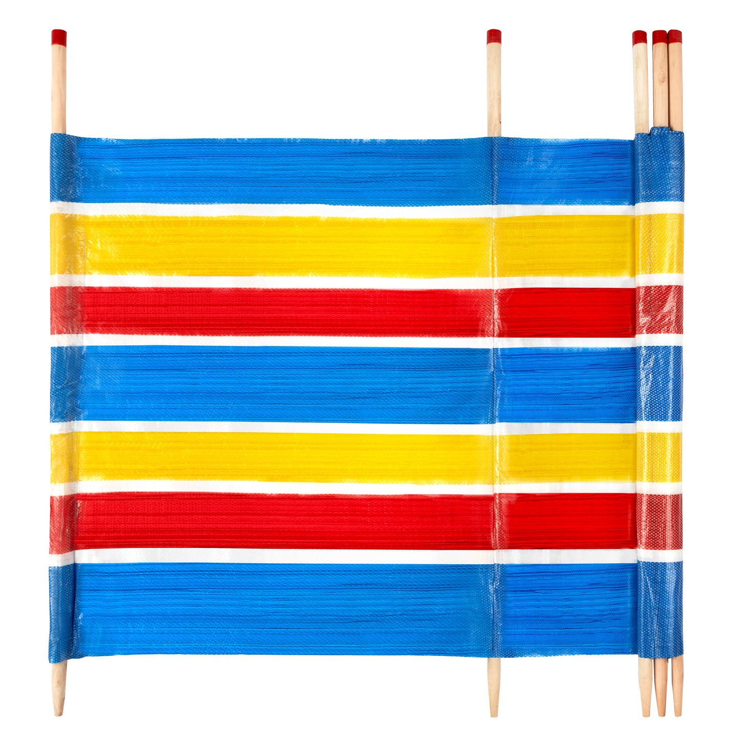 Windbreak Traditional Stripe - 5 Pole - In-store collection only