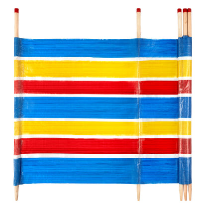 Windbreak Traditional Stripe - 5 Pole - In-store collection only