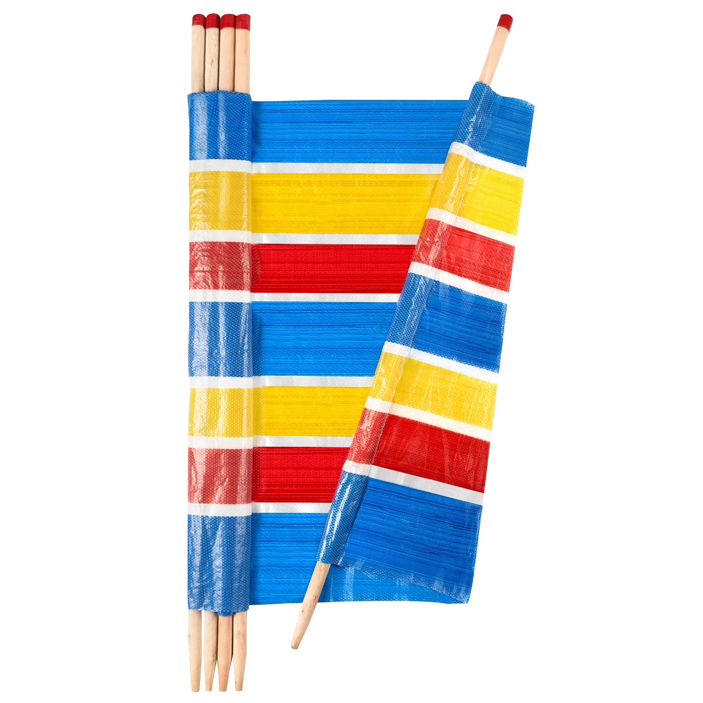 Windbreak Traditional Stripe - 5 Pole - In-store collection only