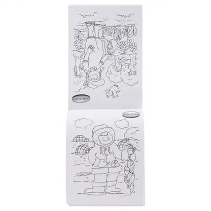 World of Colour A5 96Pg Shoe Box Perforated My Little Colouring Book