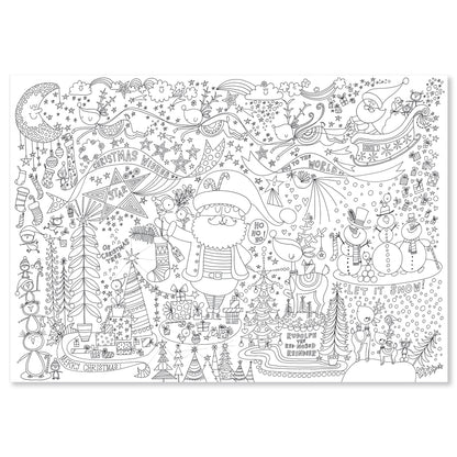 Rachel Ellen Colouring Posters - Christmas