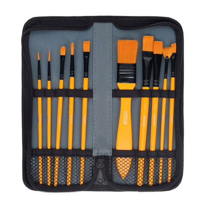 Icon Pkt11 Travel Paint Brush Set Taklon