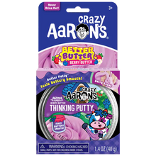 Crazy Aaron's  Thinking Putty 3.5" - Better Butter Berry