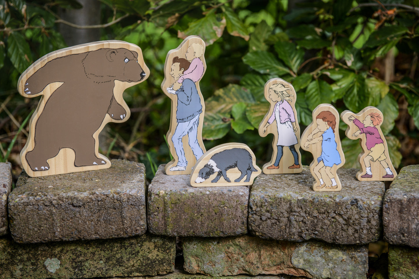 Yellow Door We're Going on a Bear Hunt Wooden Characters