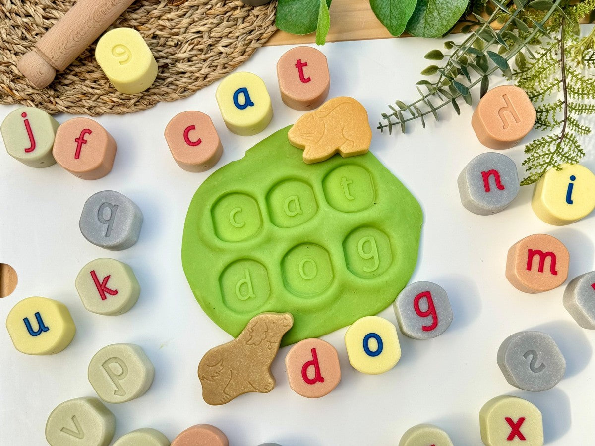 Yellow Door Alphabet Stamping Stones – Lowercase