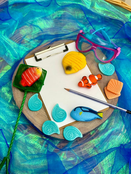 Yellow Door Sensory Play Stones – Fish