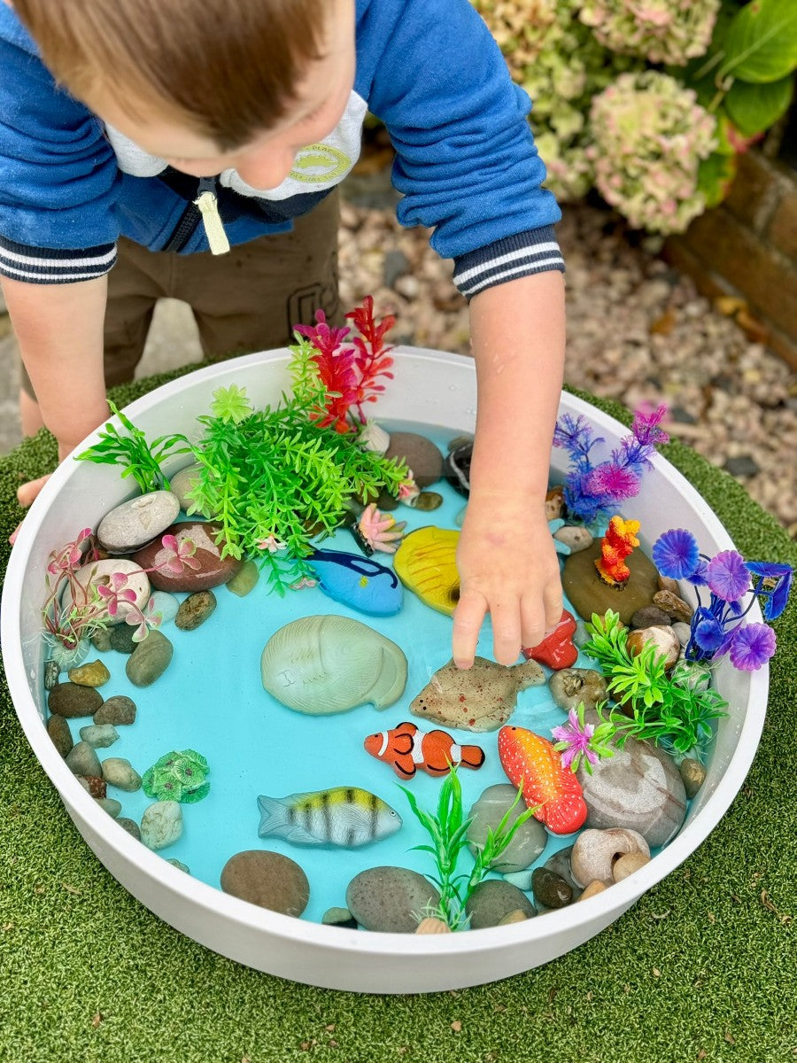 Yellow Door Sensory Play Stones – Fish