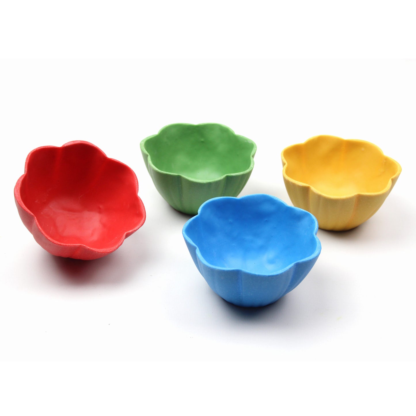 Yellow Door Flower Bowls (Set of 4)