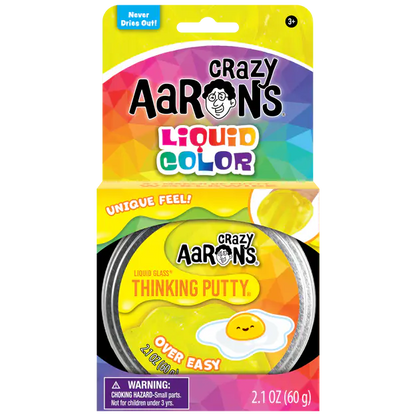 Crazy Aaron's  Thinking Putty 3.5" - Over Easy