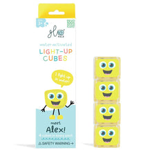 Glo Pals 4-Cube Set - Alex - Yellow