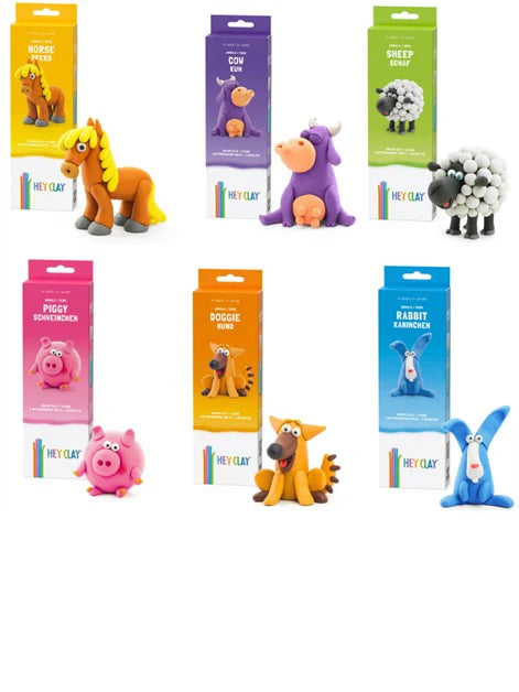 Hey Clay Animals 3 Can Assortment