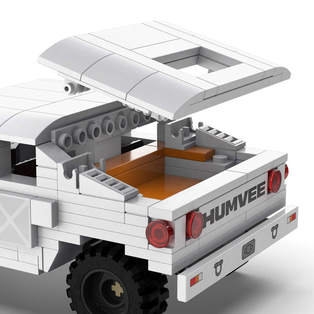 Cada 1:24 Humvee Off-Road Truck - 328 pcs