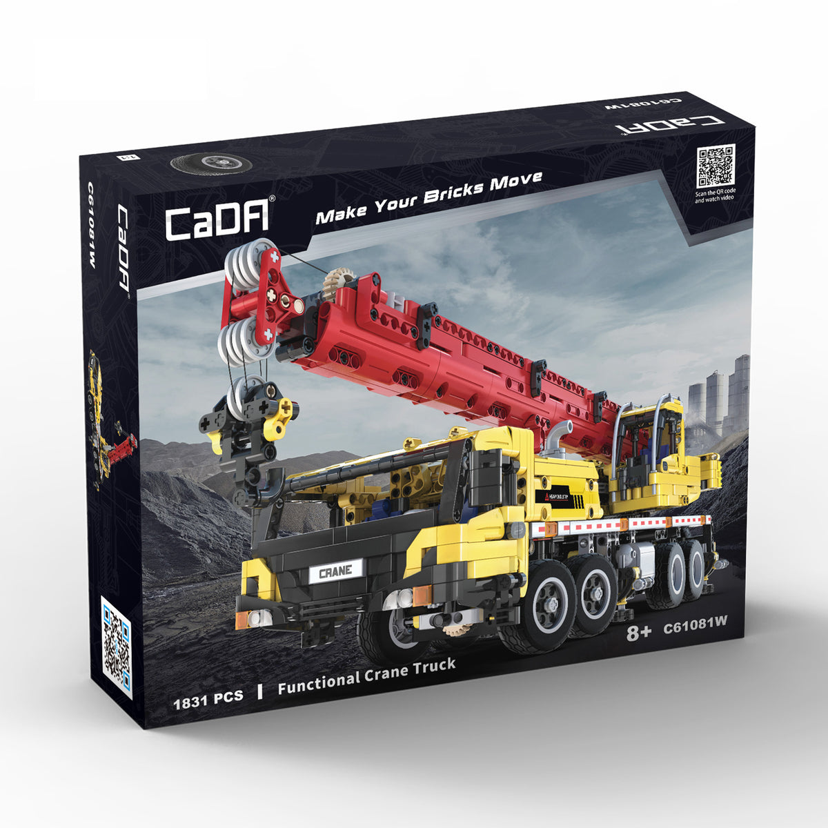 Cada Functional Mobile Crane Truck - 1831 pcs