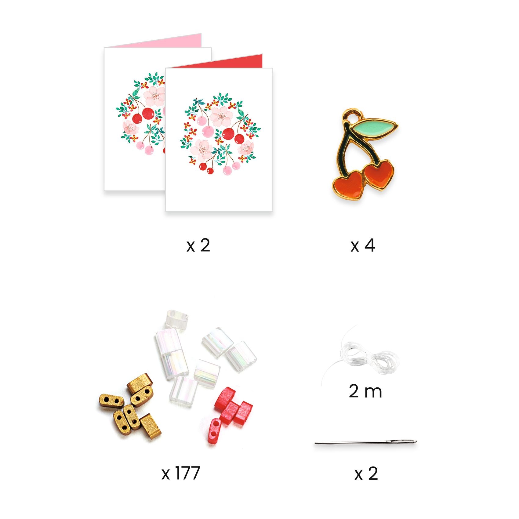 Djeco Tila And Cherries Beads & Jewellery