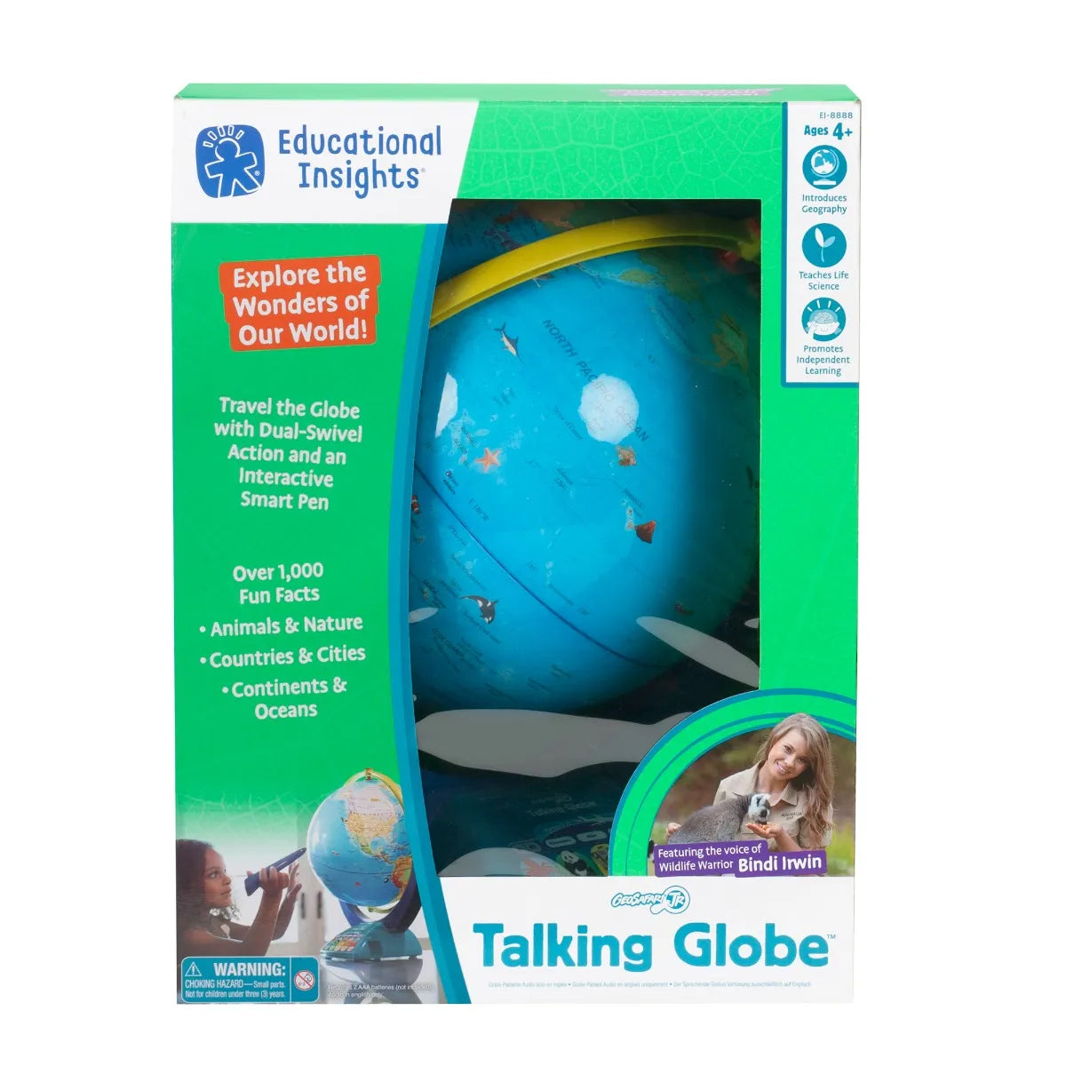 Learning Resources GeoSafari Talking Globe