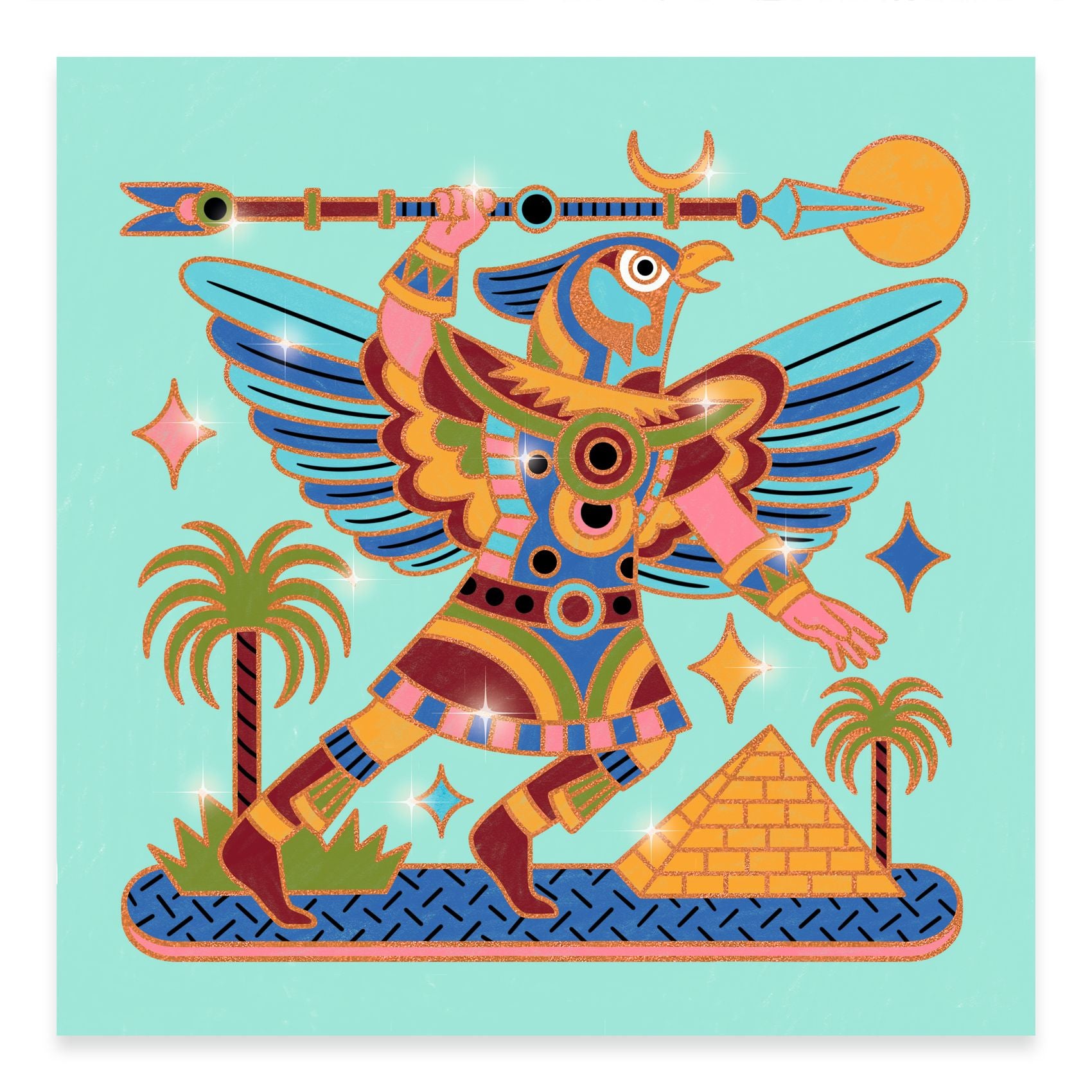 Djeco Animal Warriors - Colouring Surprises