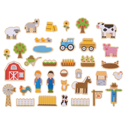 BigJigs Farm Magnets