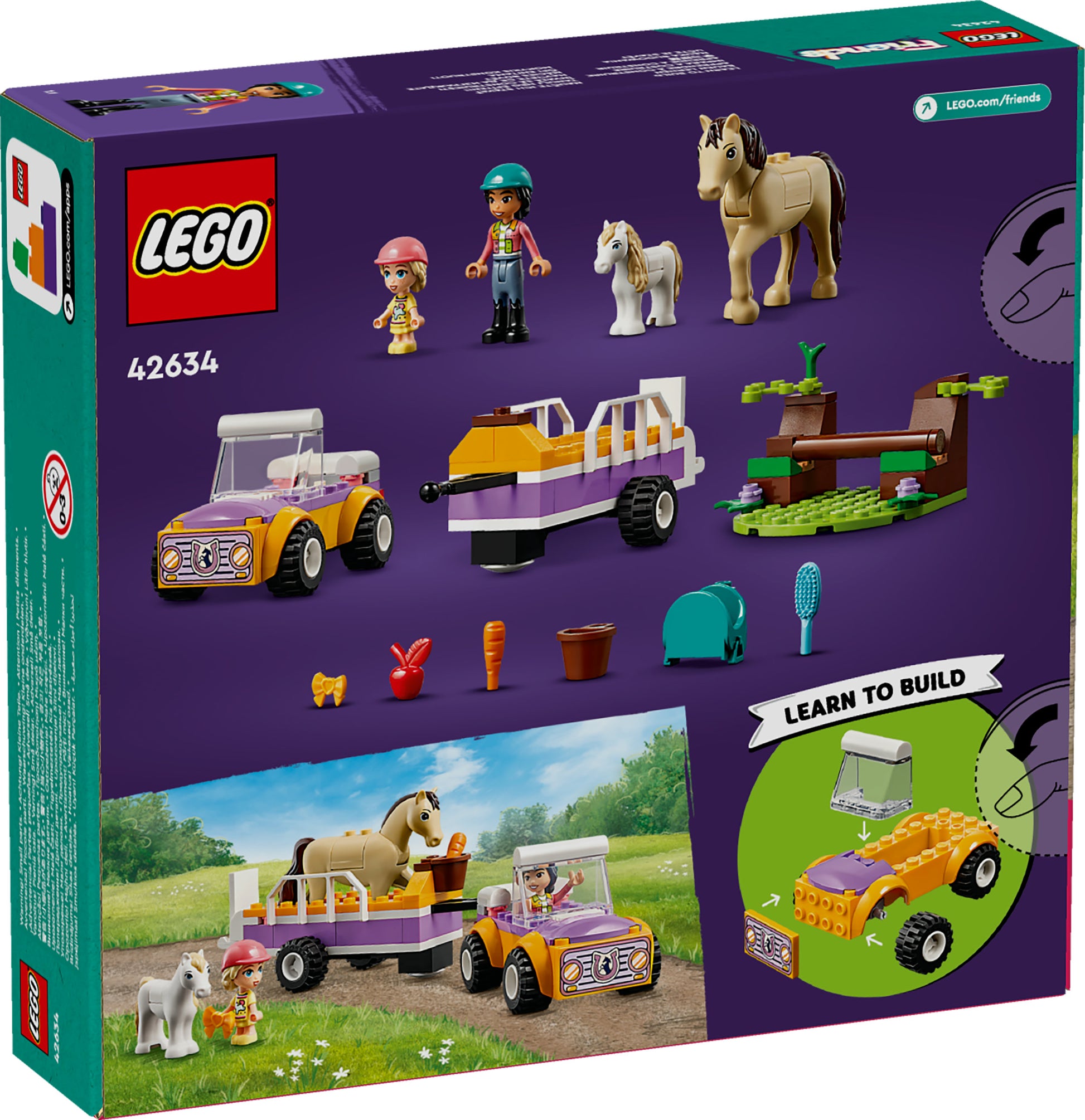 Lego Friends 42634 Horse and Pony Trailer