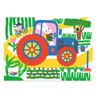 Djeco Learning About Vehicles Scratch Cards
