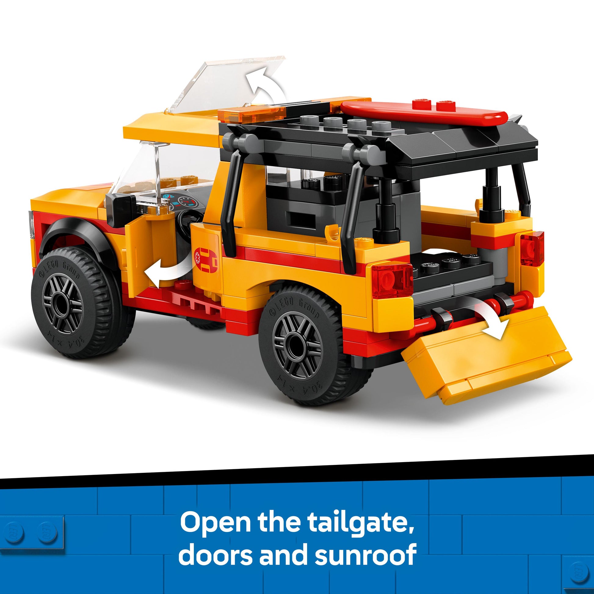 Lego City Great Vehicles 60453 Lifeguard Beach Rescue Truck