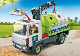 Playmobil 71431 City Life Glass Recycling Truck With Container