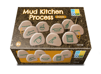 Yellow Door Mud Kitchen Process Stones