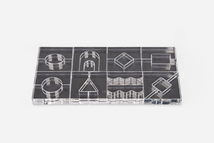 TickiT Clear Crystal Block Set
