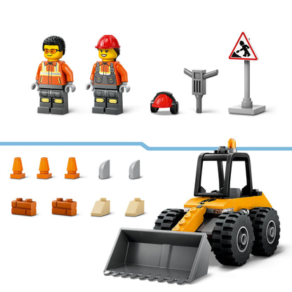 Lego City Great Vehicles 60450 Yellow Construction Wheel Loader