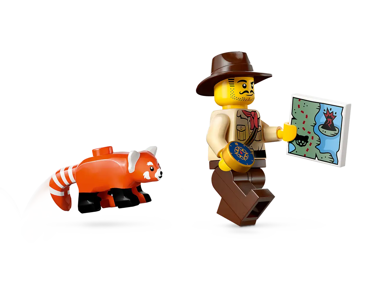 Lego City 60424 Jungle Explorer ATV Red Panda Mission (D)