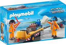 Playmobil 5396 City Action Aircraft Tug with Ground Crew