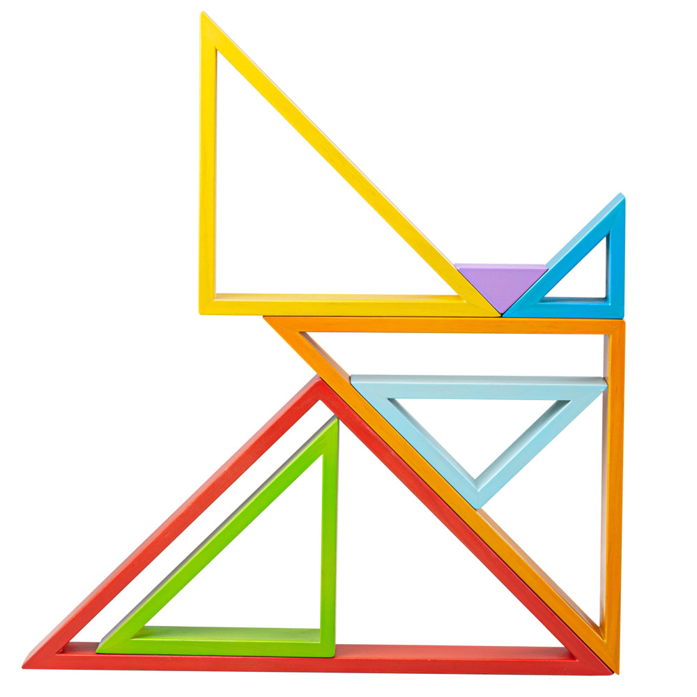 BigJigs Wooden Stacking Triangles