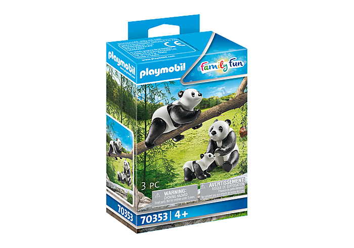 Playmobil 70353 Family Fun Pandas with Cub