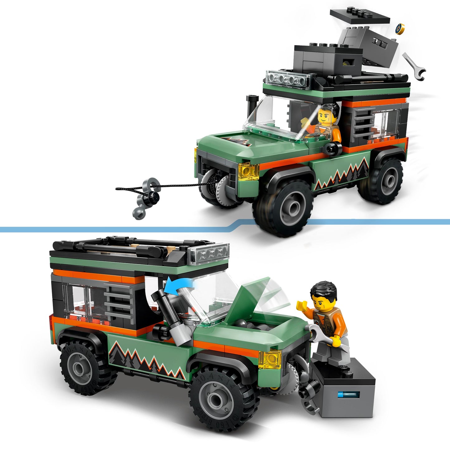 Lego City Great Vehicles 60447 Off-Road 4x4 Mountain Truck